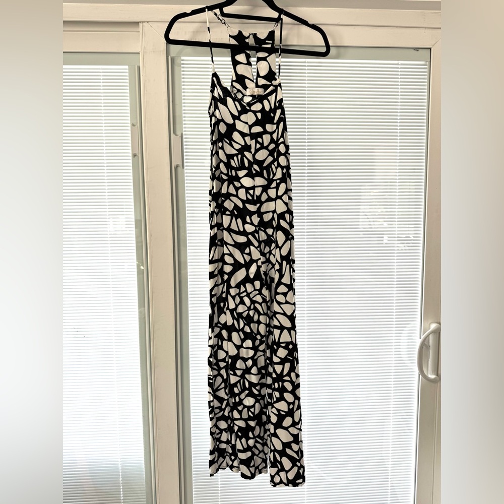 Ava Sky Black and White Romper Size XXS